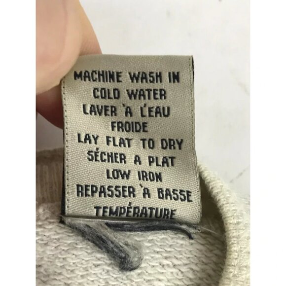 Work‎ Wear Mens Beige Vintage Look Short Sleeve Split Neck T Shirt Size Medium - Picture 7 of 10